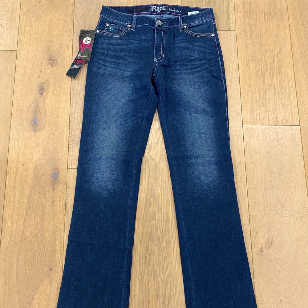 NWT ROCK 47 BY WRANGLER 31x34